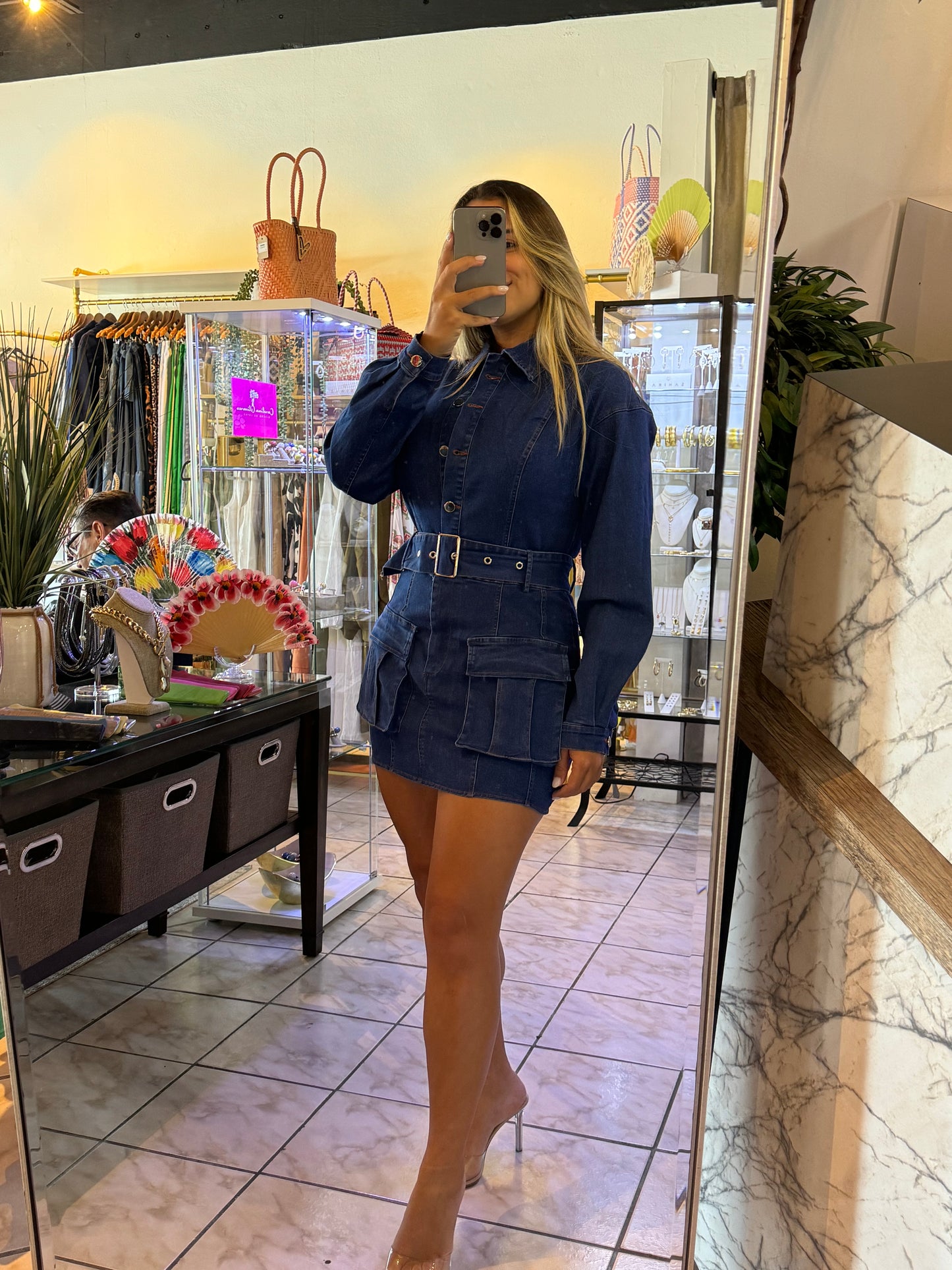 Carli Denim Dress