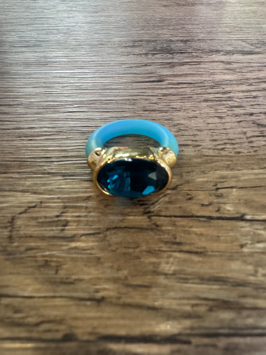 Muriel Ring - Light Blue/Blue