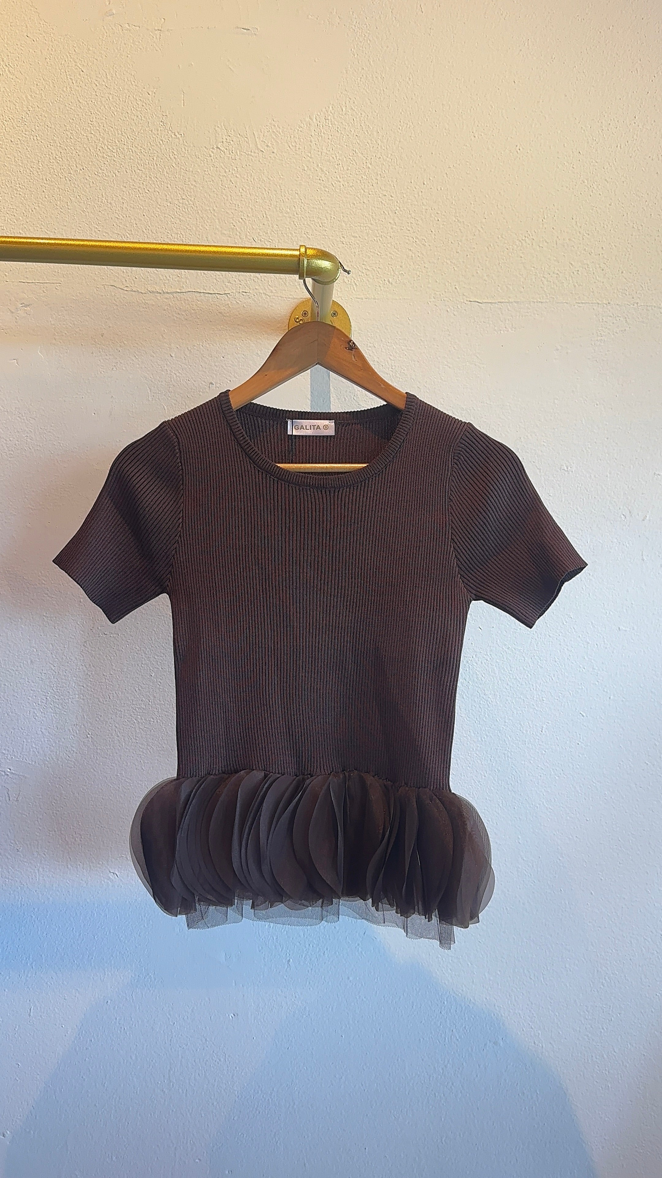 Leira Top - Brown
