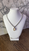 Nora Necklace-Beige