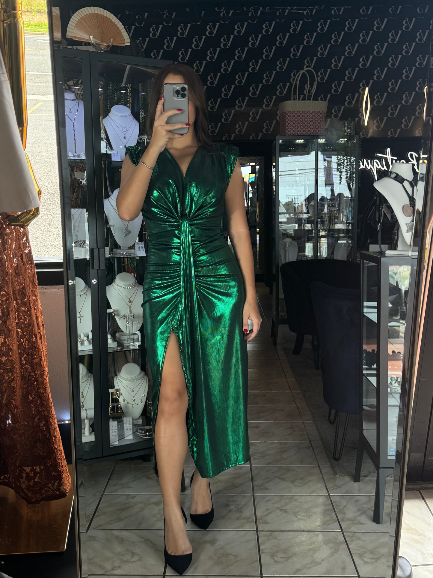 Ana Dress - Green