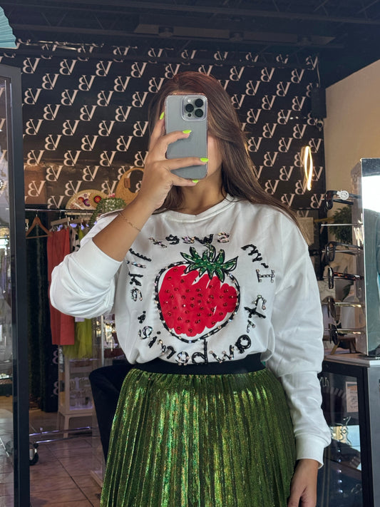 Strawberries Sweater