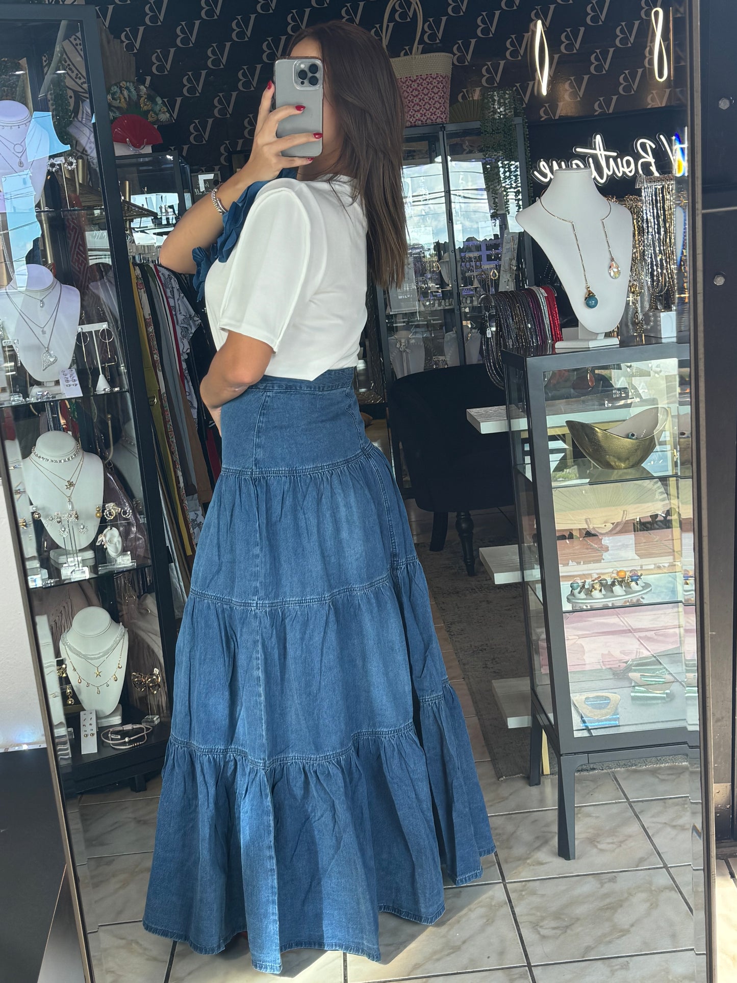 Denim Skirt