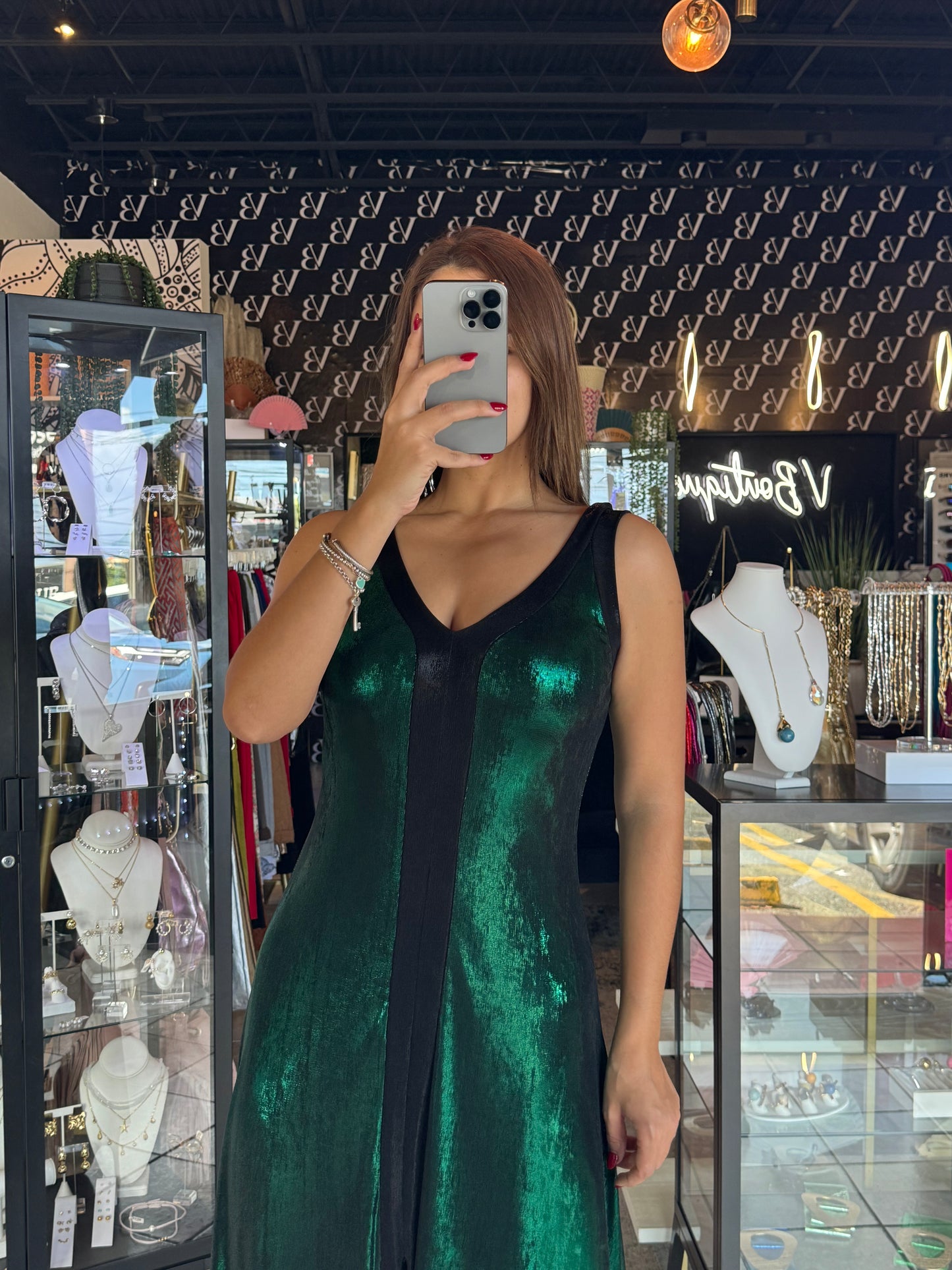 Krystal Dress - Green