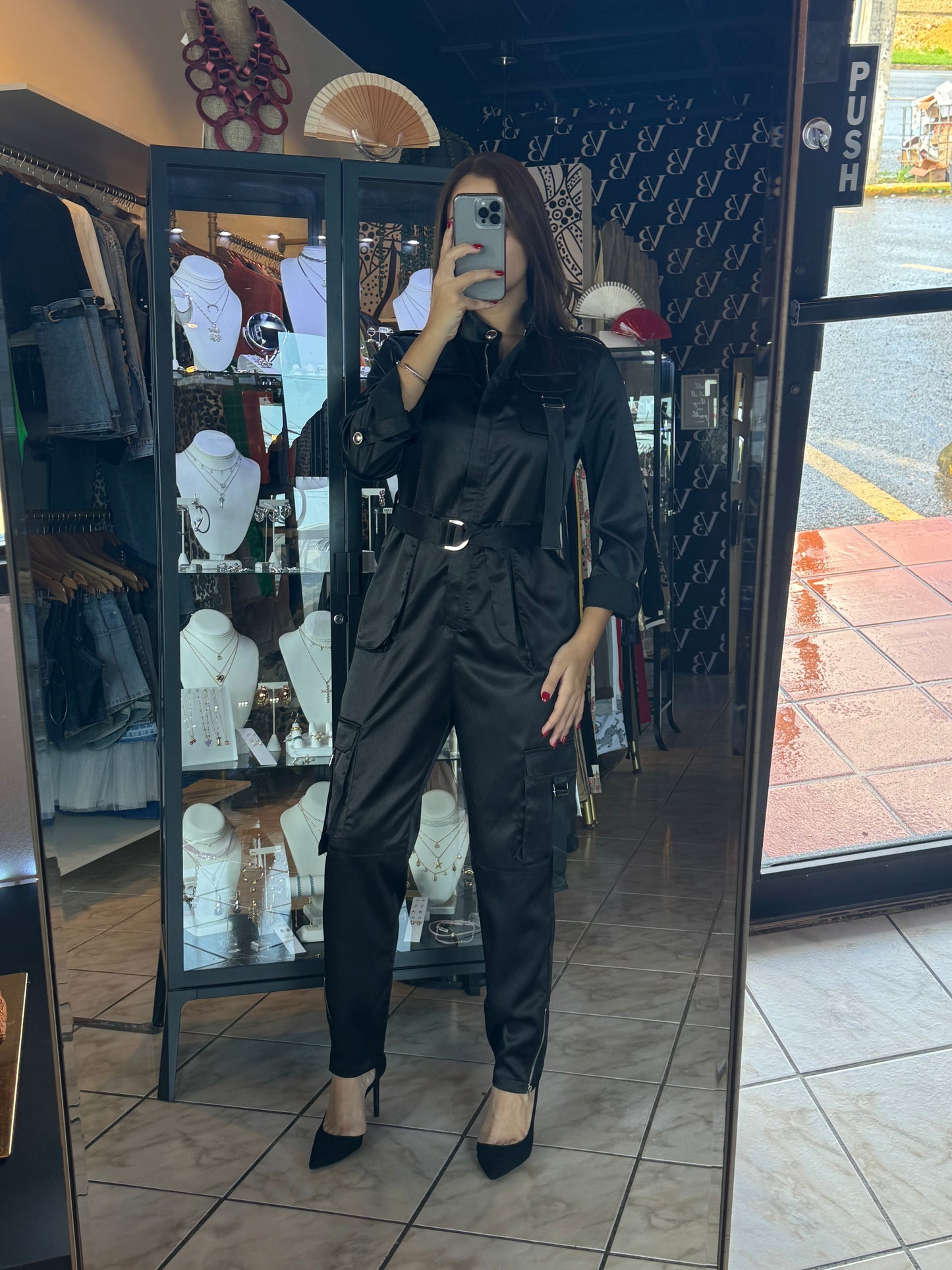 Agatha Jumpsuit - Black