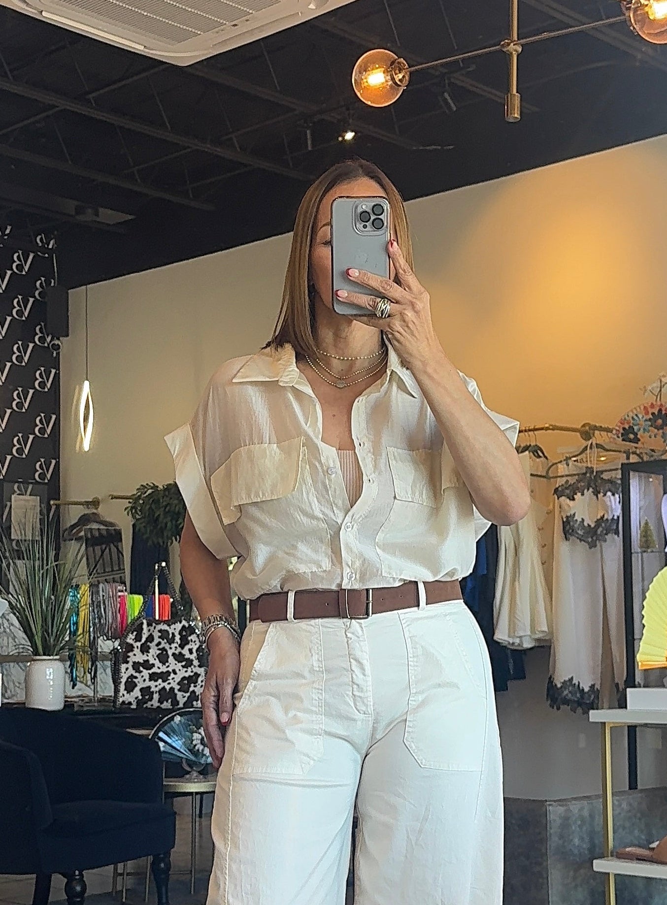 Celeste Top - Beige