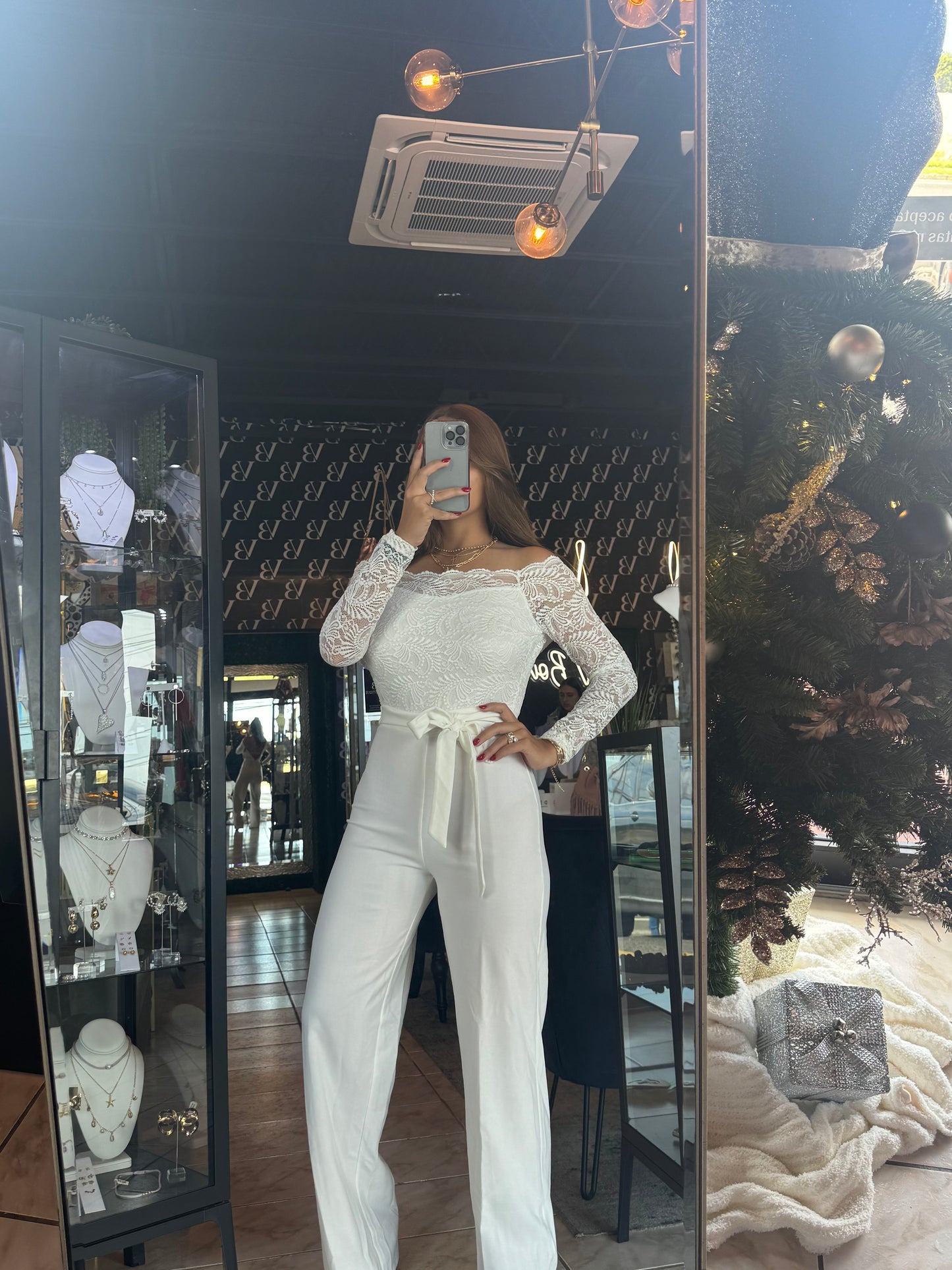 White Jumpsuit