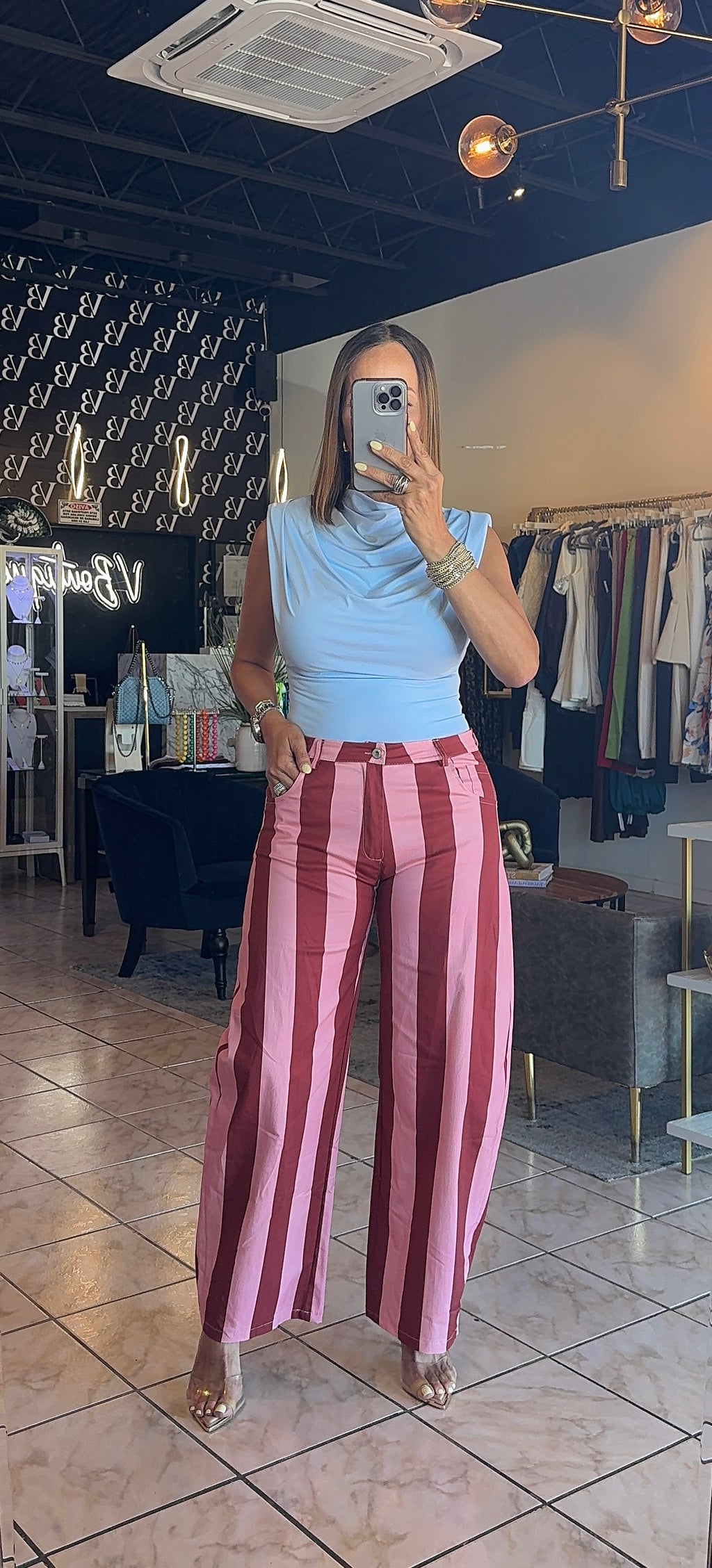 Roxy Striped Bottom