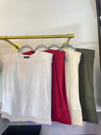 Muscle Tee - Olive Green