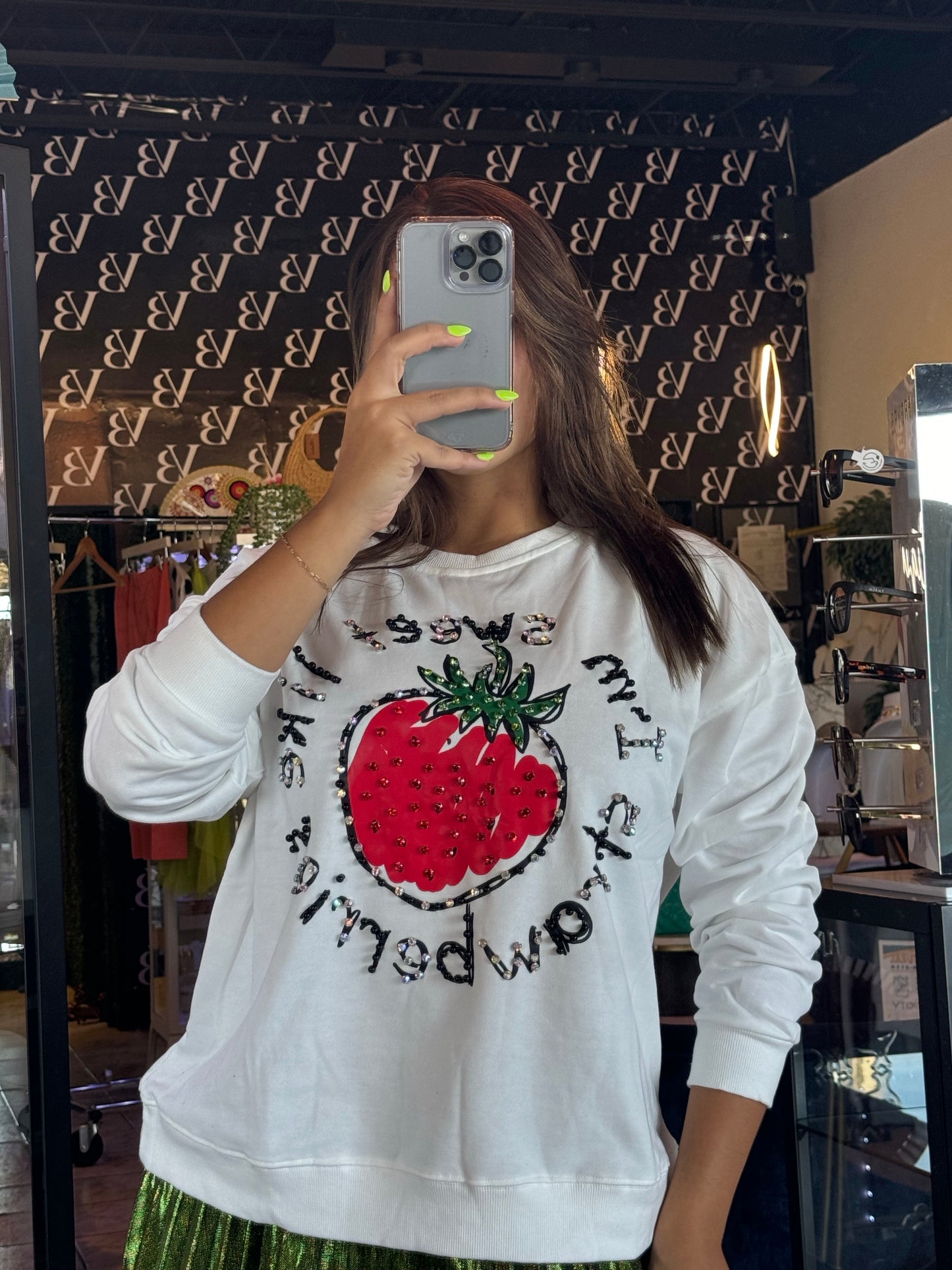 Strawberries Sweater