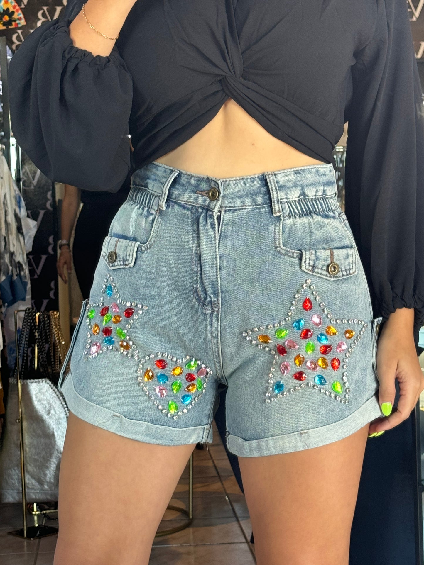 Beaded Short