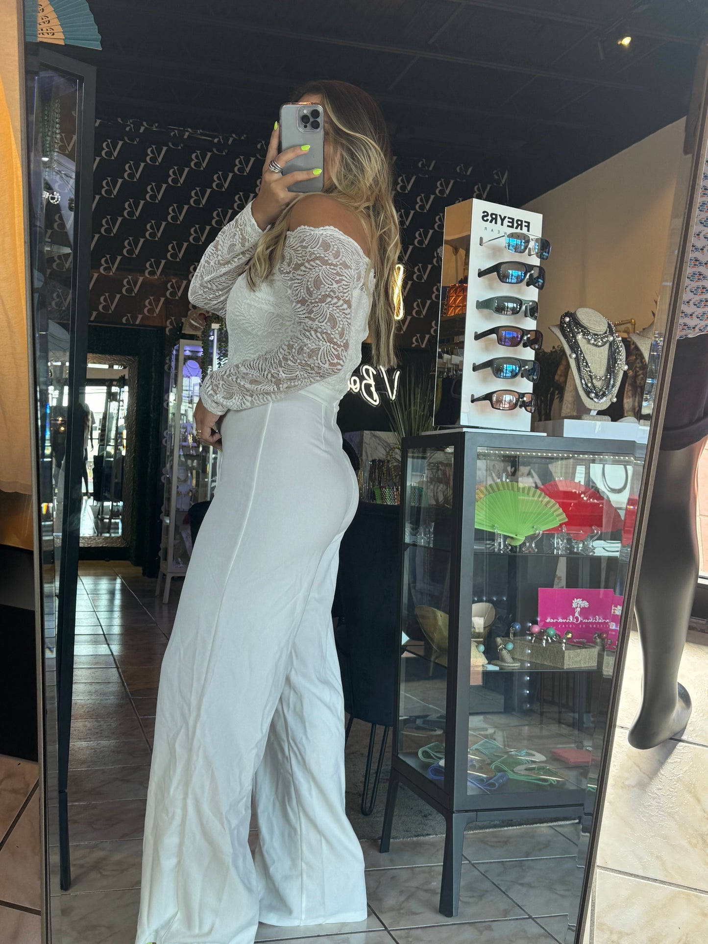 White Jumpsuit