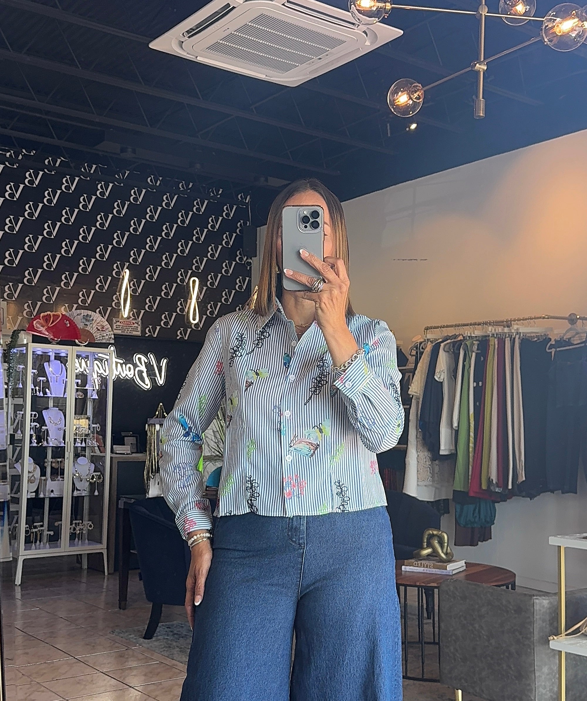 Mila Striped Top