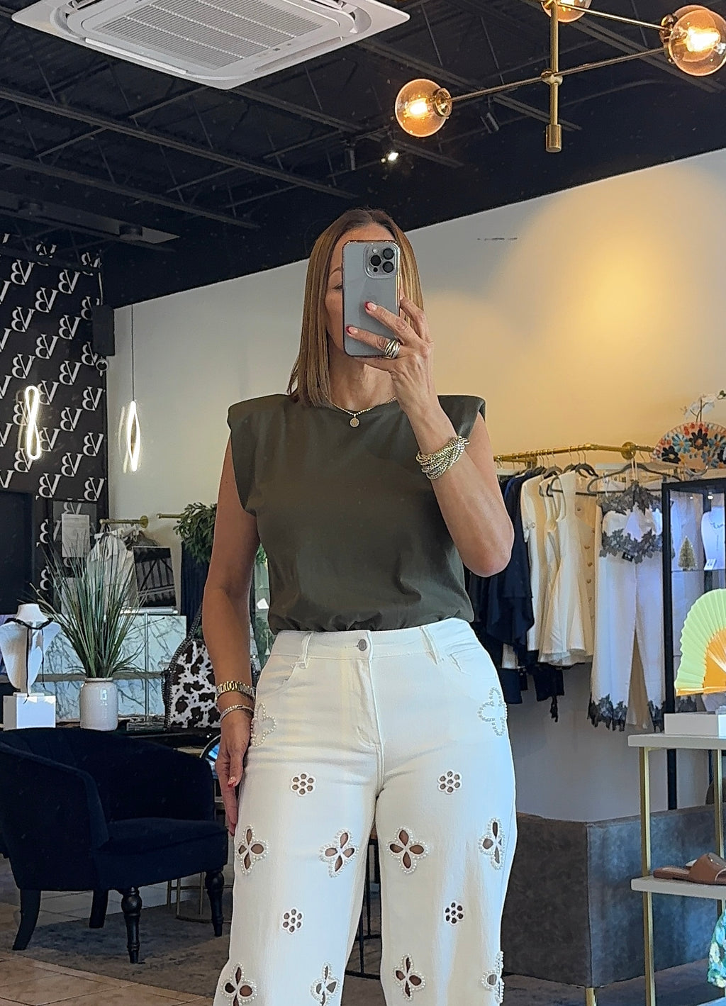 Muscle Tee - Olive Green