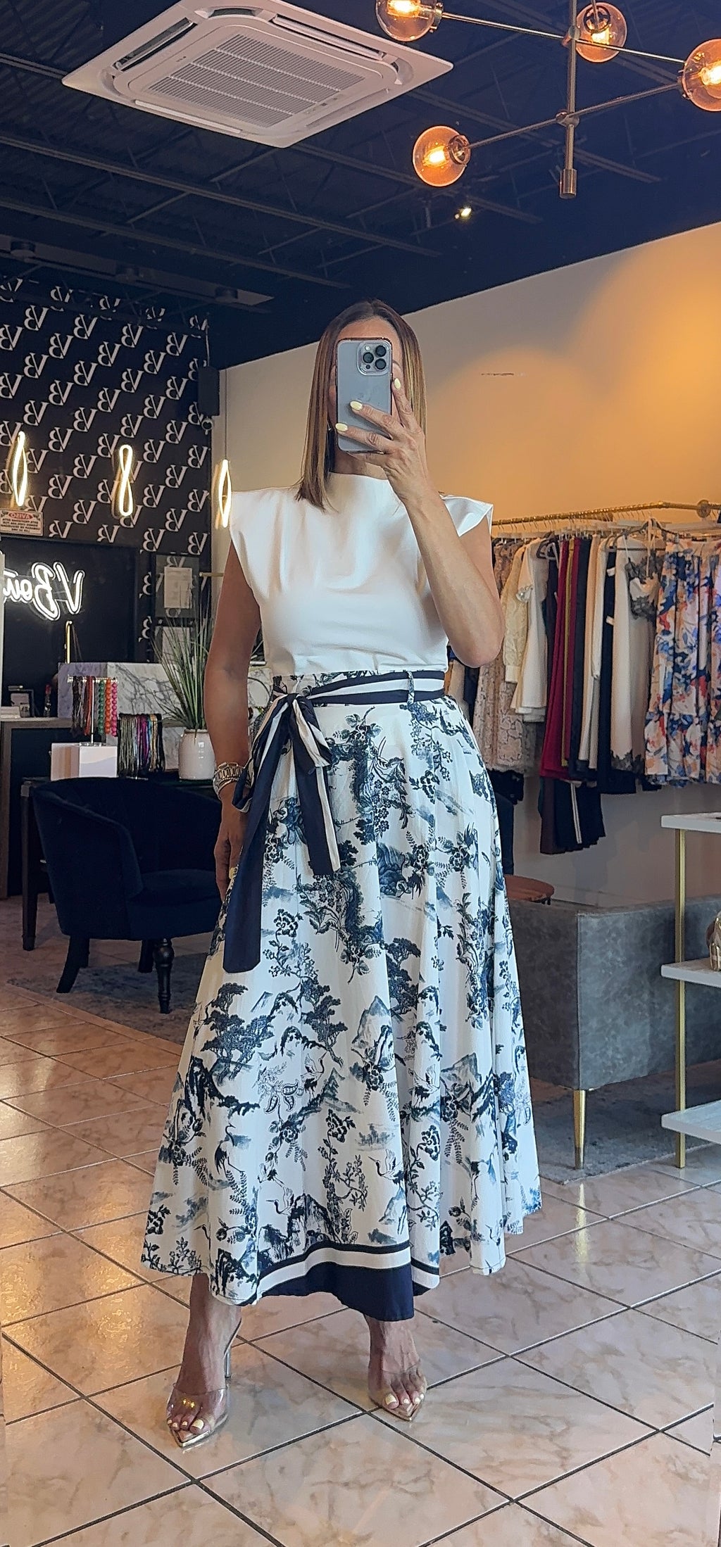 Dara Skirt - Navy