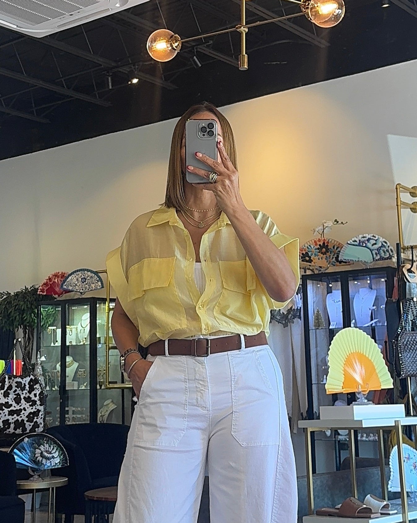 Celeste Top - Yellow