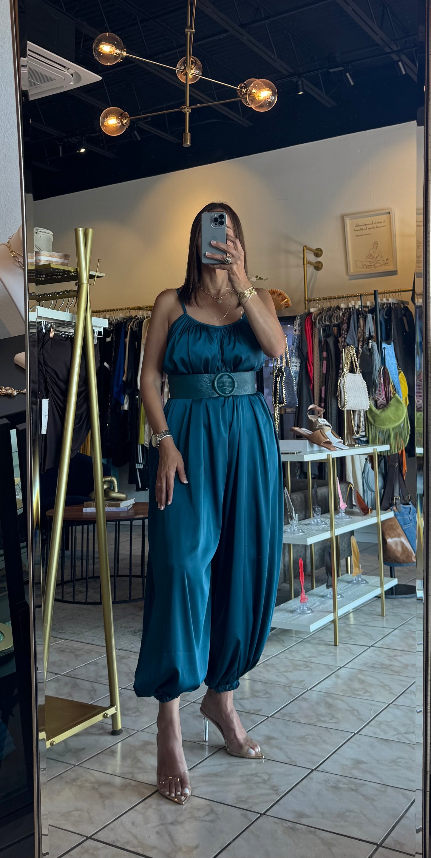 Margot Satin Jumpsuit-More Colors