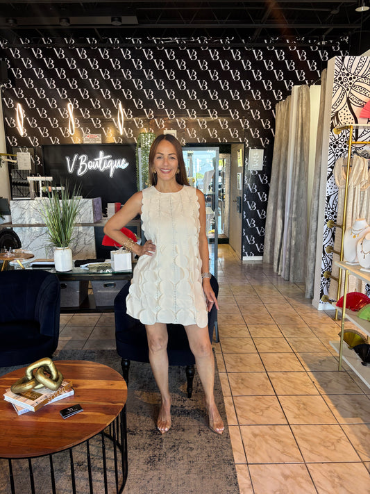 Lora Cream Dress