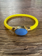 Muriel Bracelet- Yellow/Blue