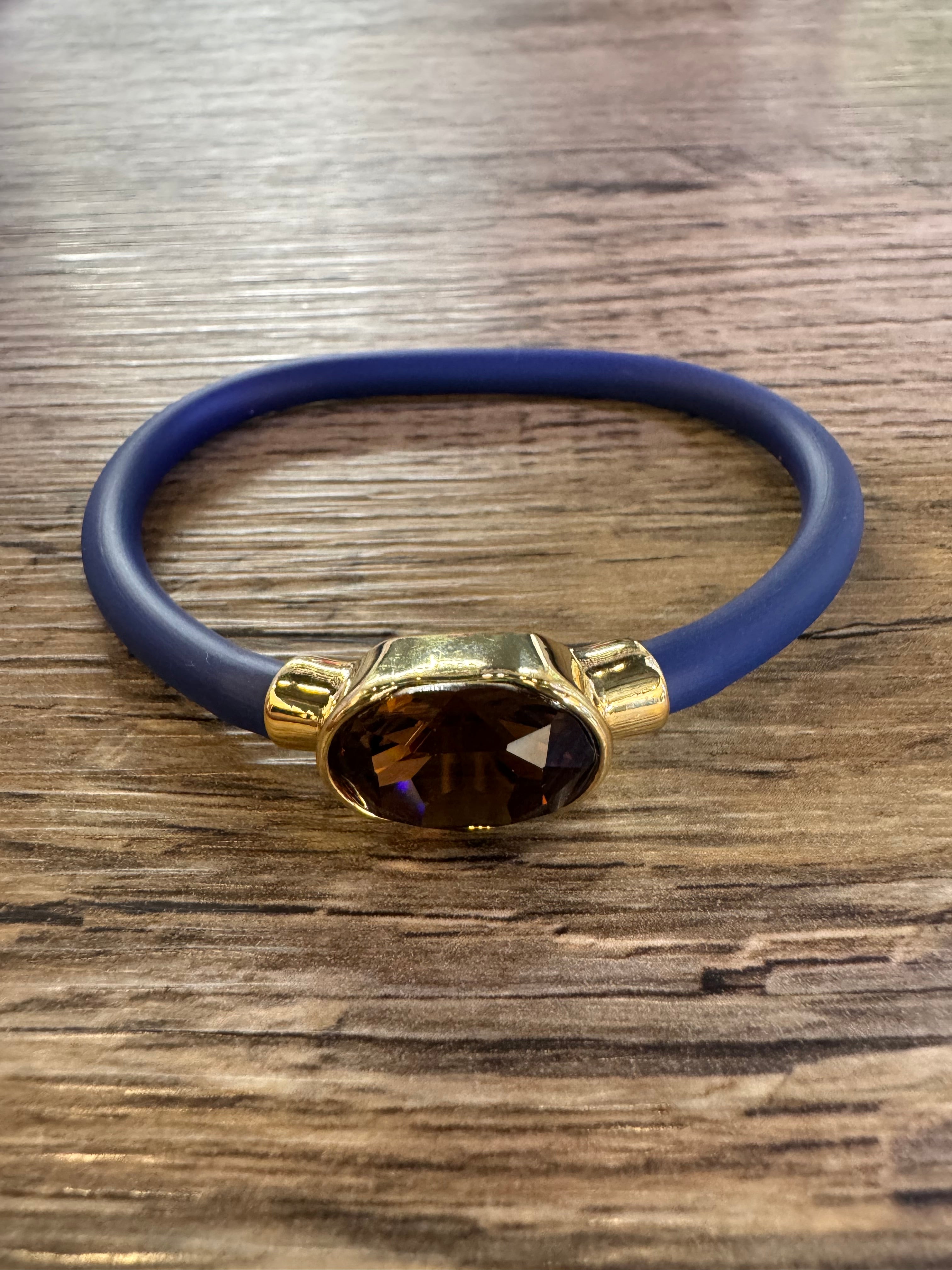 Muriel Bracelet - Blue/Brown
