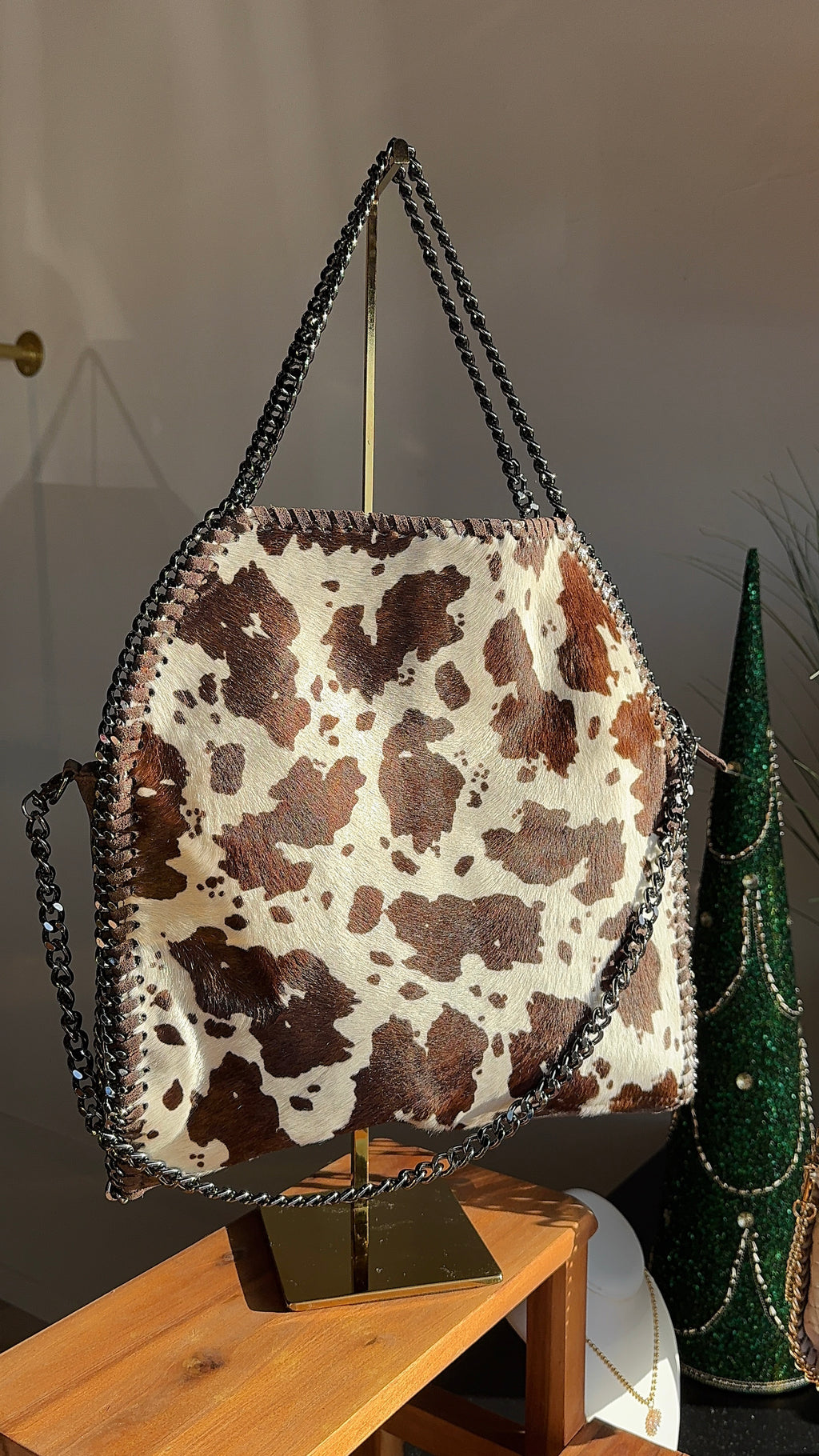 Stella Bag - Cow Print