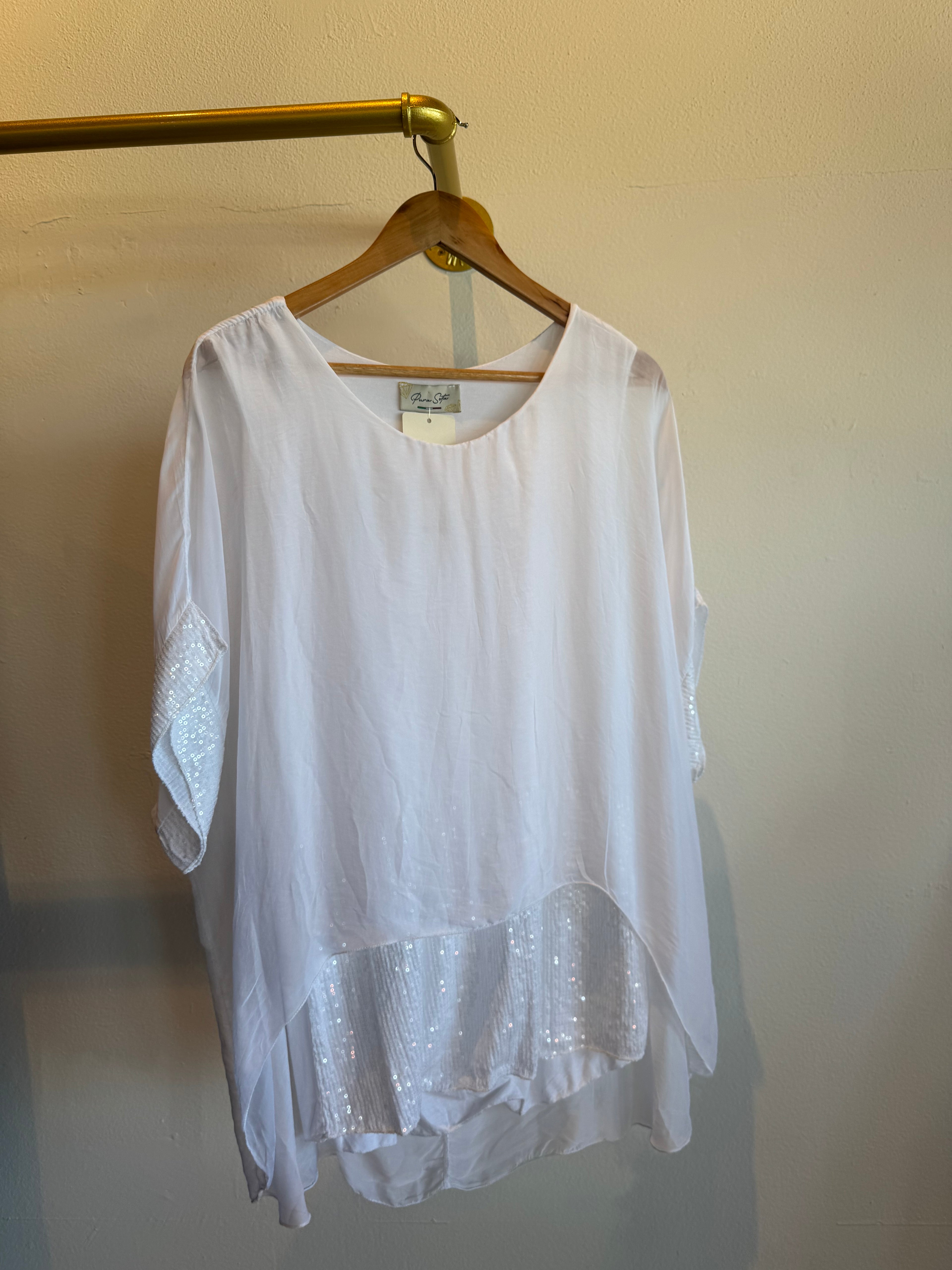 Debbie Blouse - White