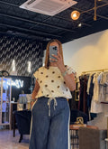 Julia Polkadots Bubble Top