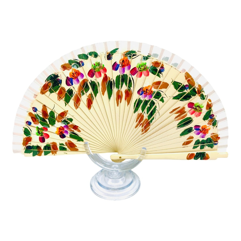 Floral Hand Fan