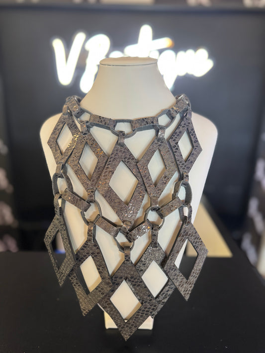 Laurett Leather Necklace