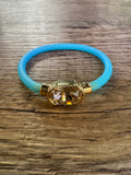Muriel Bracelet - Light Blue/Beige