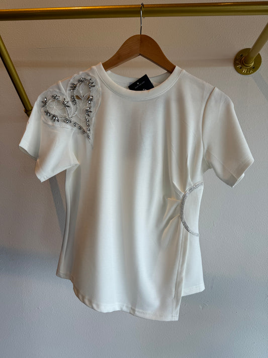 Alessandra Blouse - White