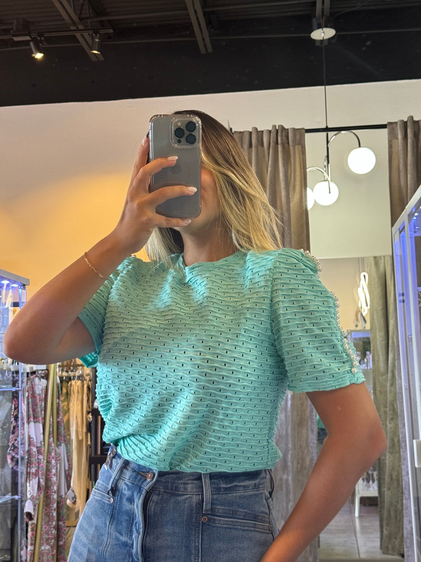 Mint Blouse