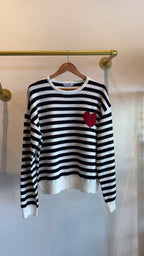 Striped Black Sweater