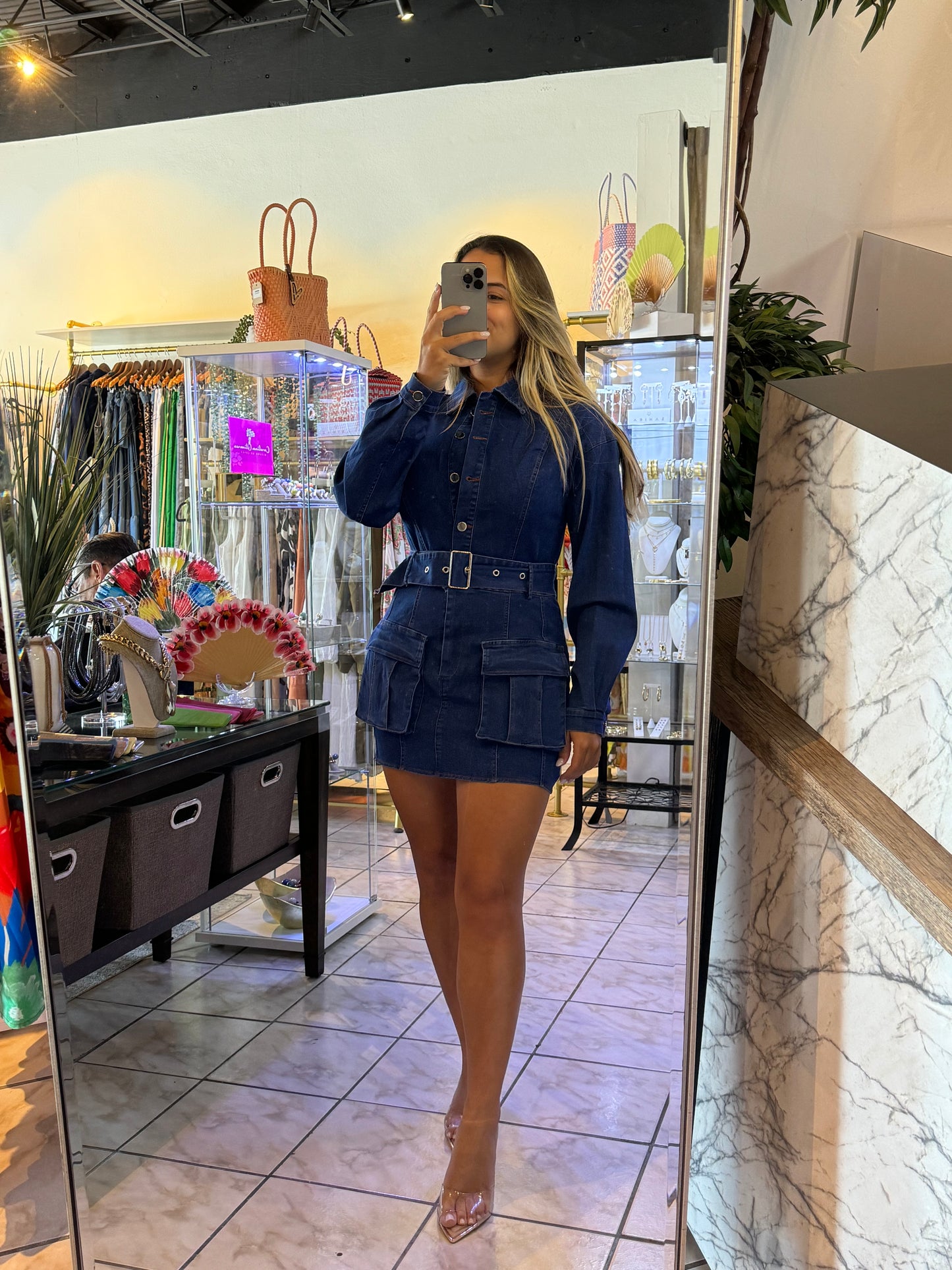 Carli Denim Dress