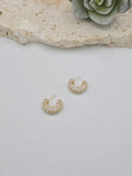 Crystal Hoops