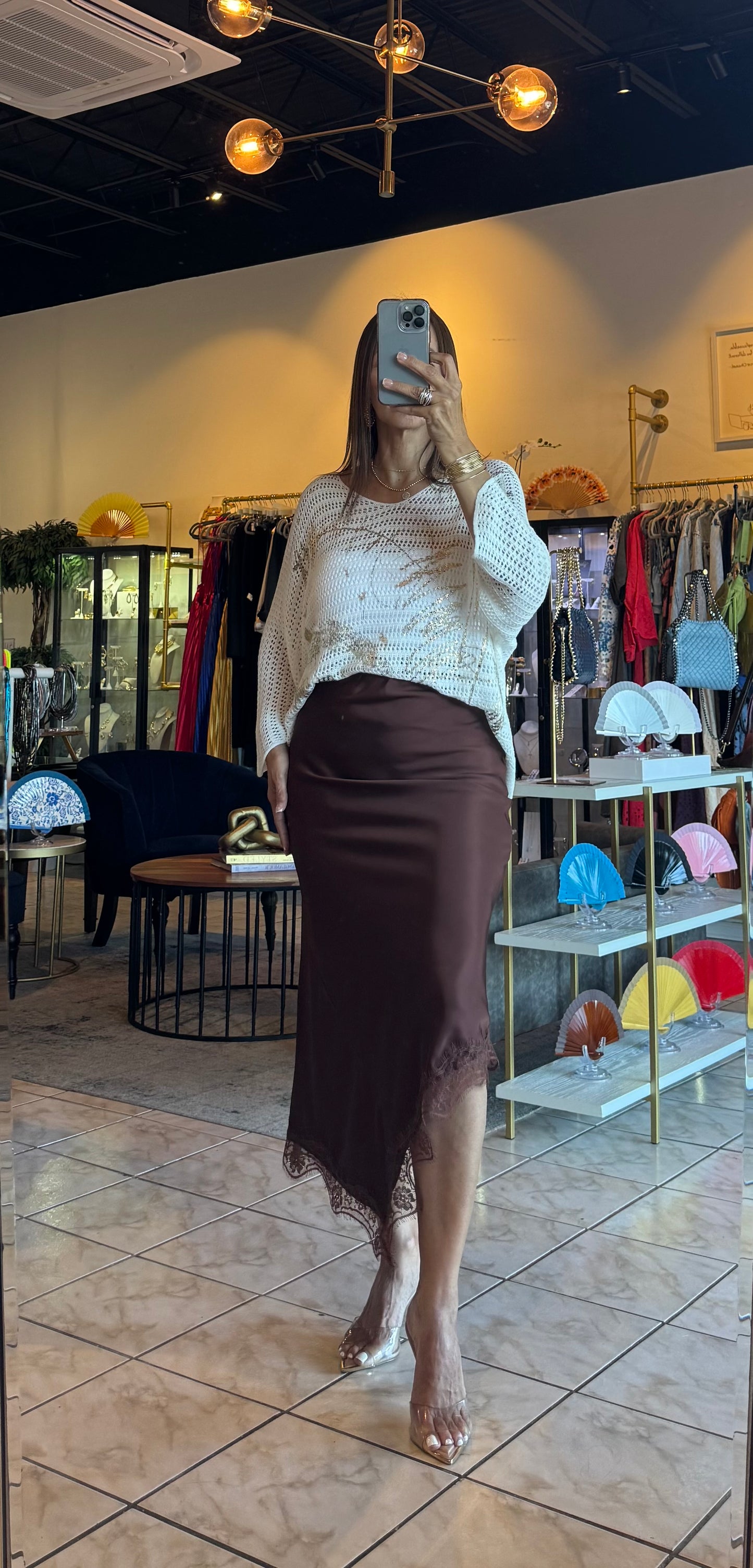 Malena Lace Skirt-More Colors