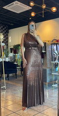 Midnight Dress-Brown