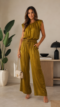 Milano Long Pant Set - Green