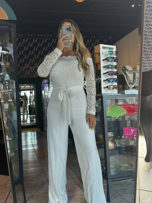 White Jumpsuit