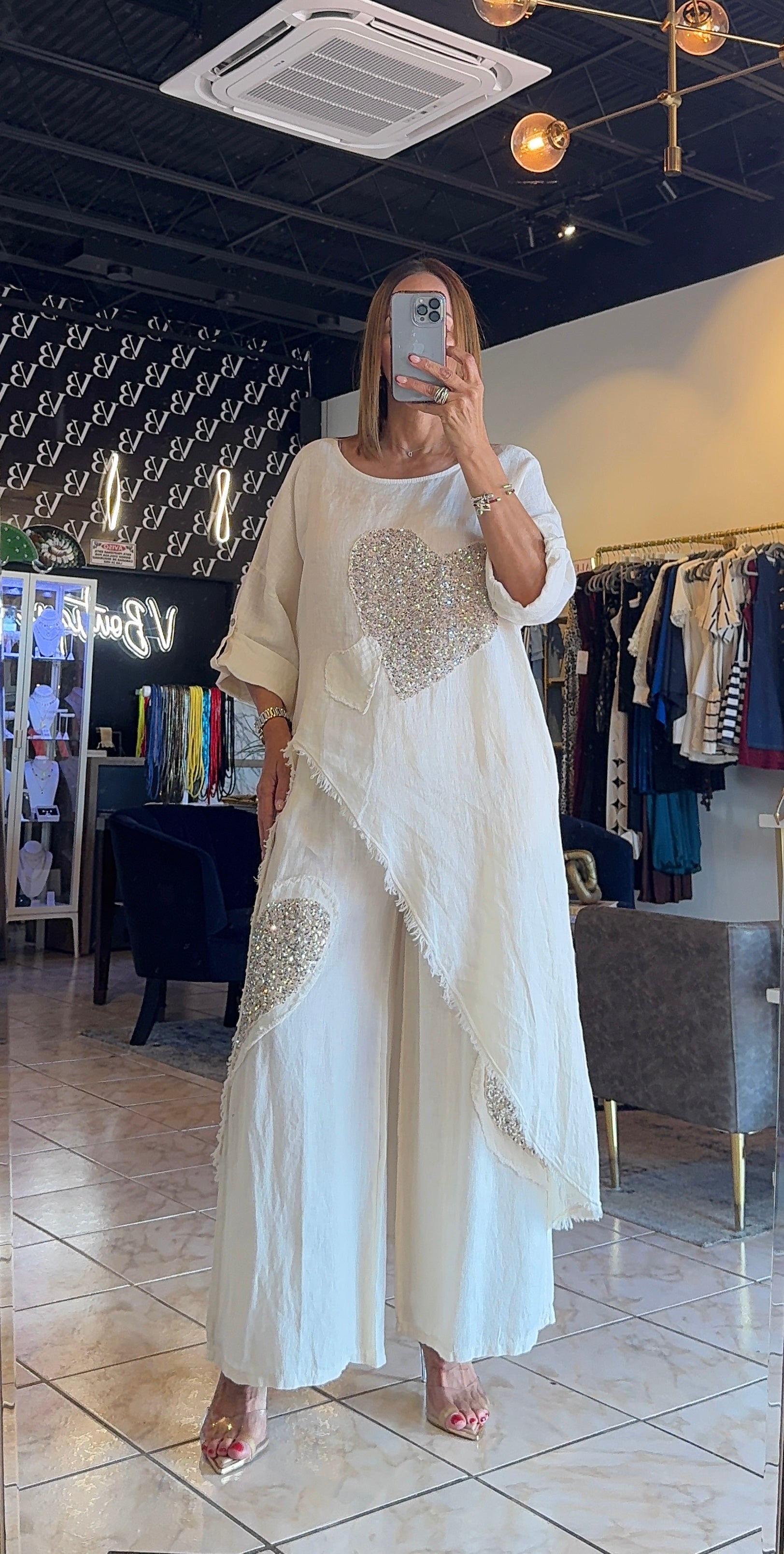 Liliana Bright Heart Tunic