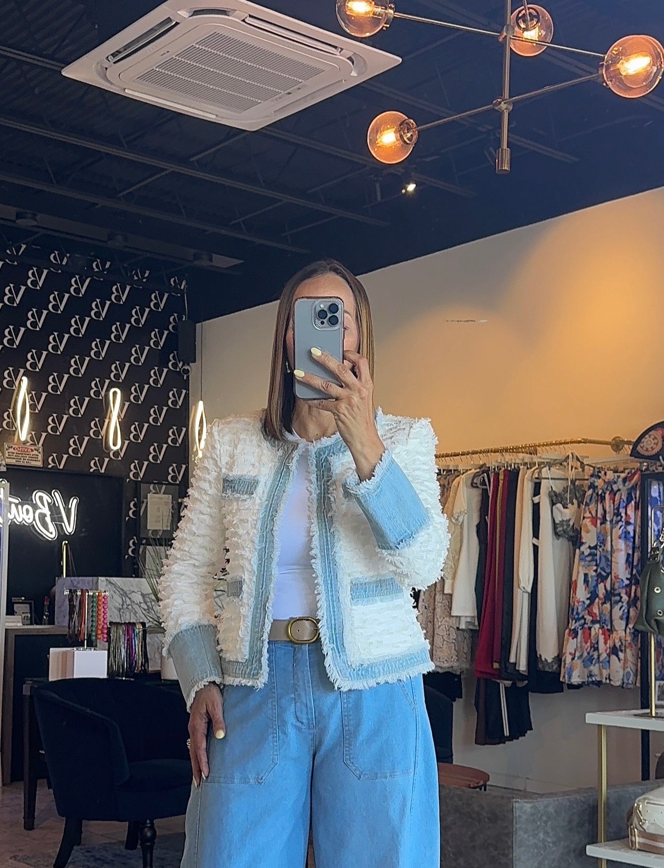 Alice Denim Blazer