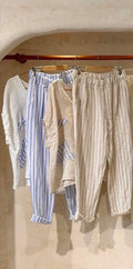 Marea Stripes Linen Set