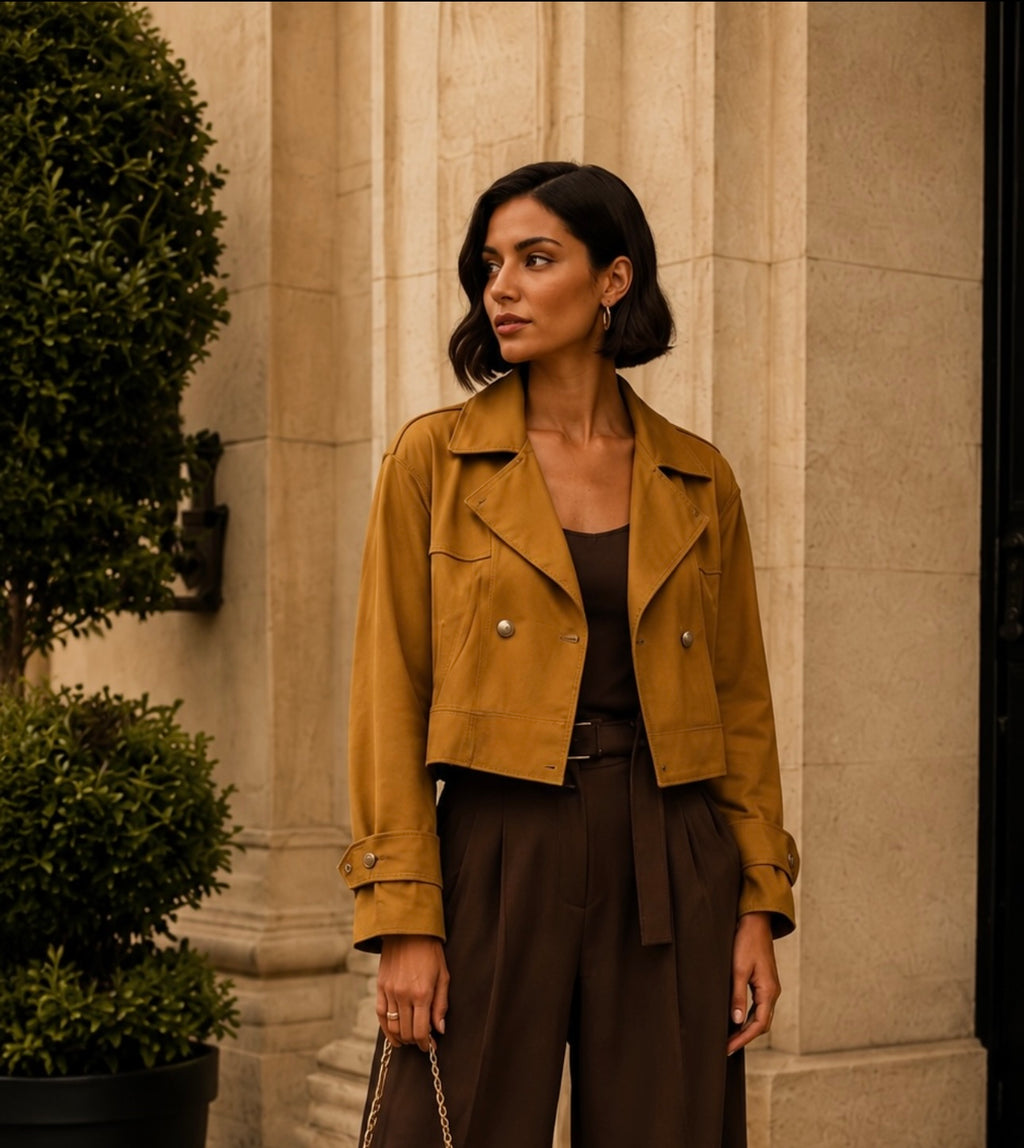 Brandon Jacket - Mustard