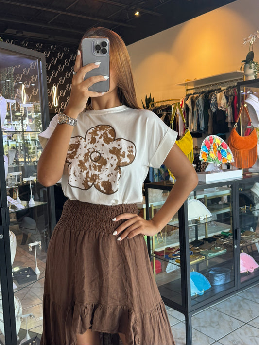 Kendra Flower Top