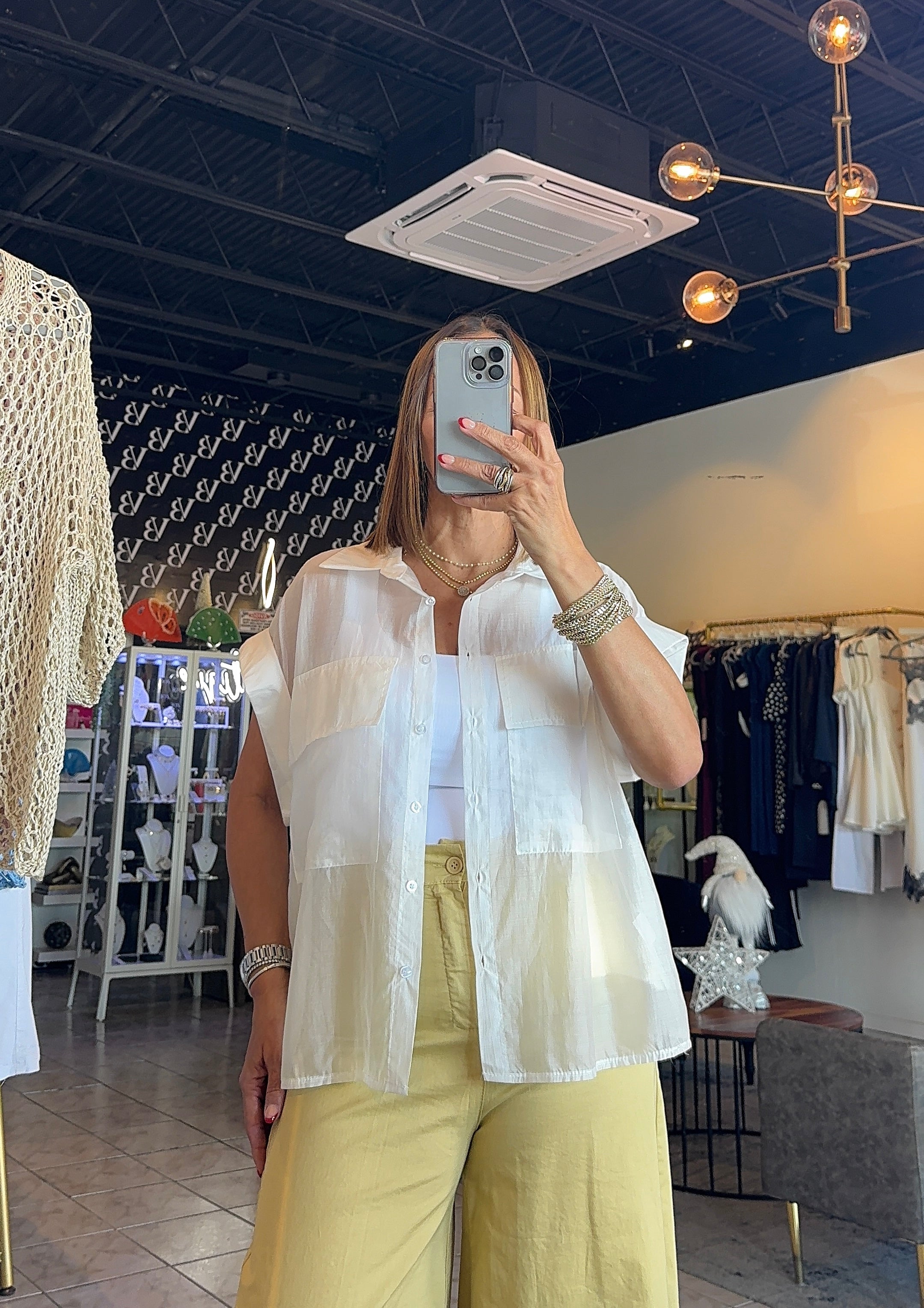Celeste Top - White