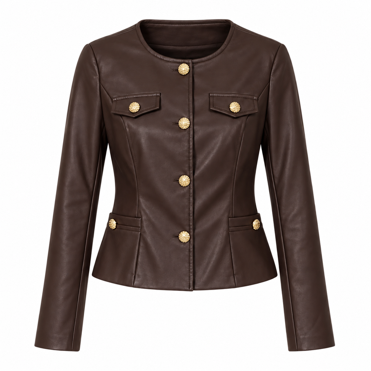 Kariel Leather Top