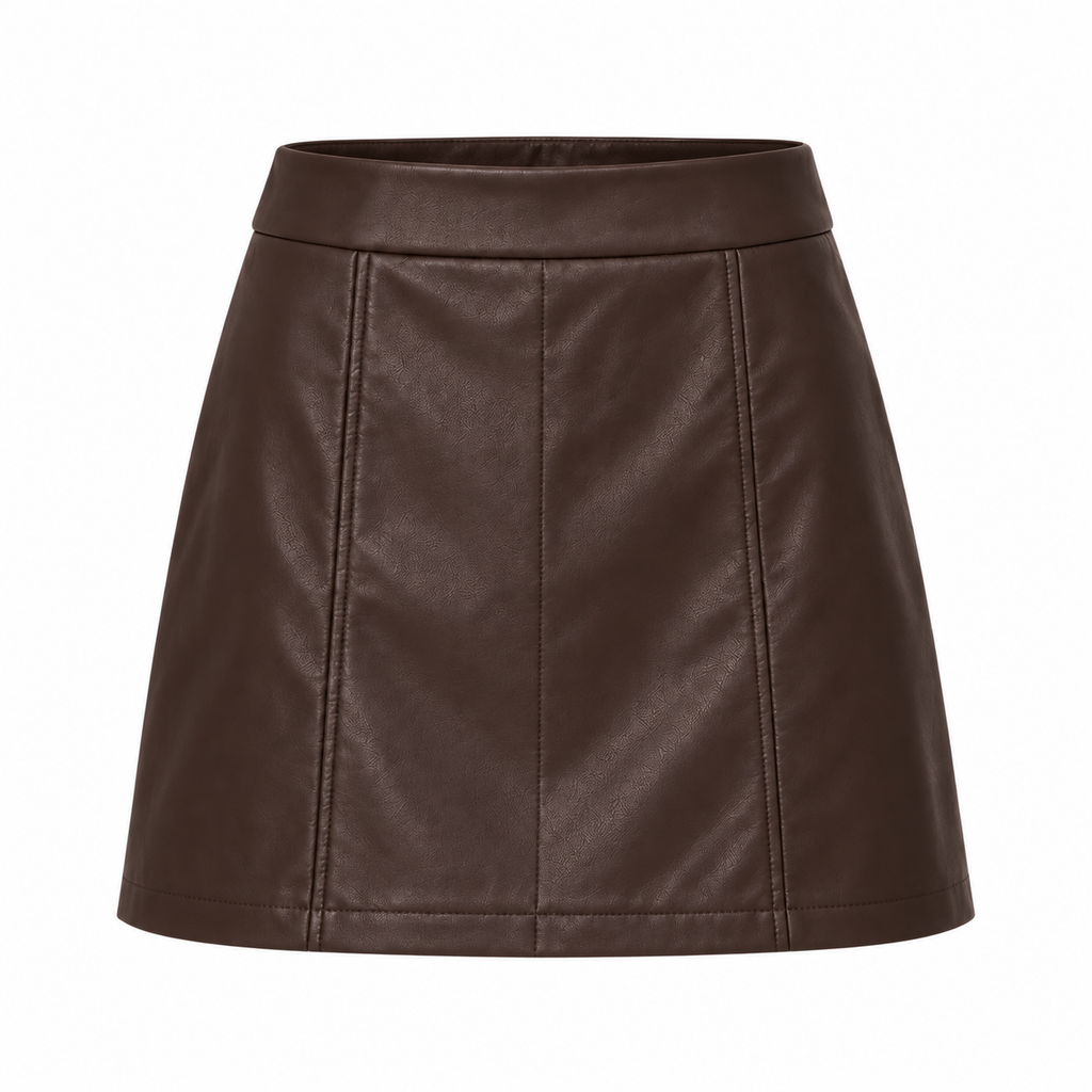 Kariel Leather Skort
