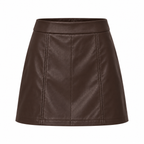Kariel Leather Skort