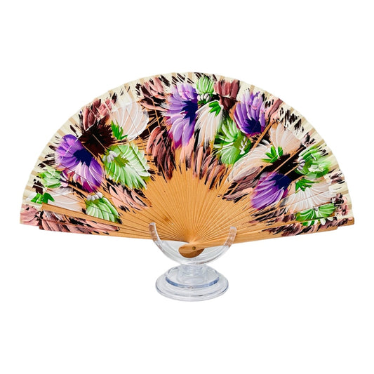 Flowers Hand Fan