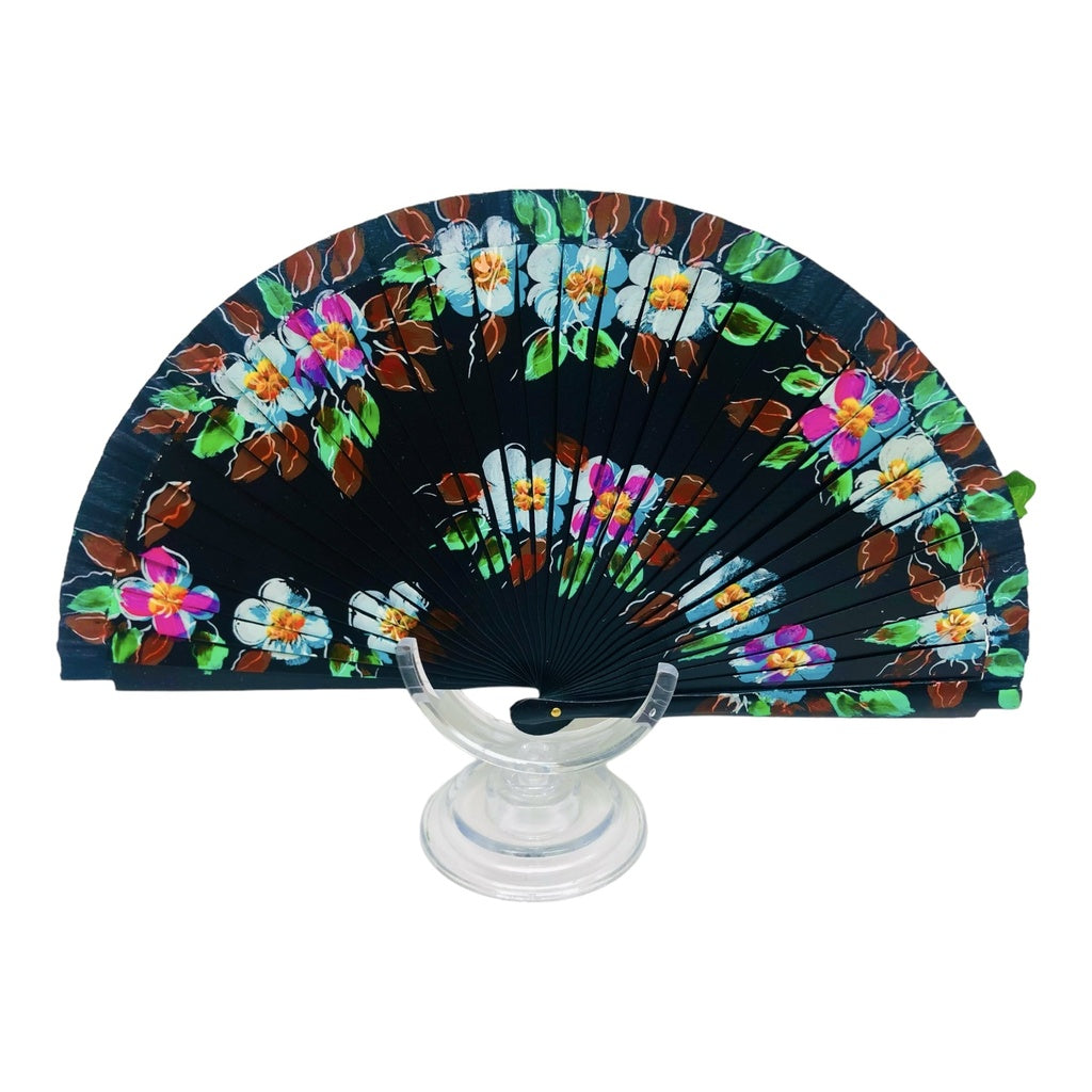 Floral Hand Fan